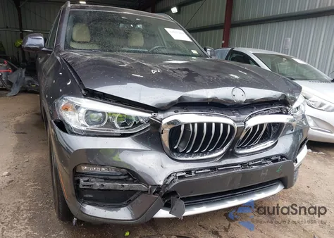 2021 BMW X3 Sdrive30I из США, поврежденный, VIN 5UXTY3C05M9H65825